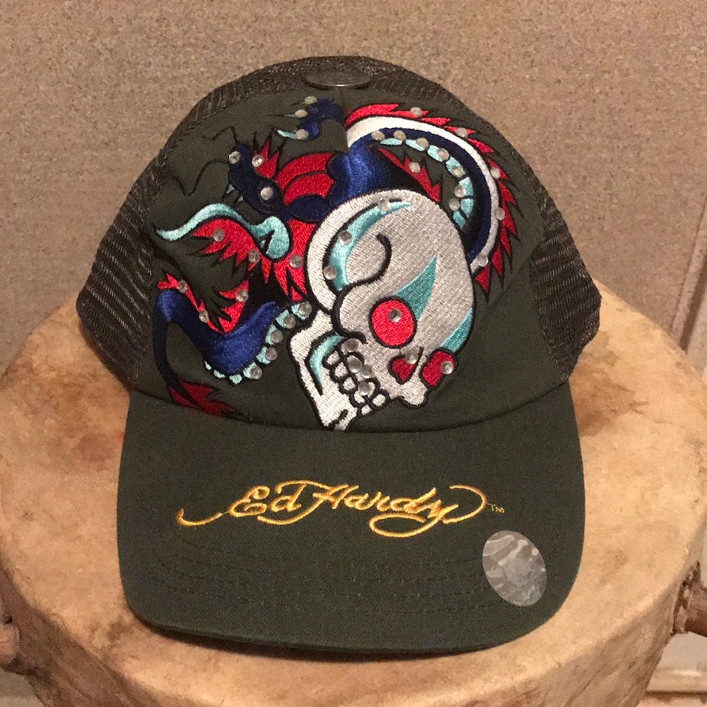 Ed Hardy trucker hat